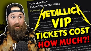 Spend $7,200... And Don't Get To Meet Metallica