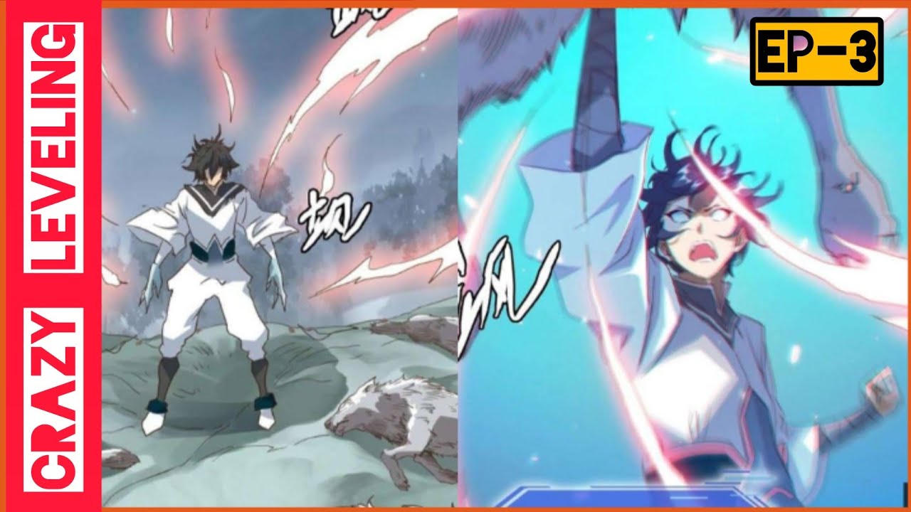 Crazy Leveling System (2022) Episode 3||manhua like solo leveling