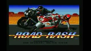 Retro Gaming, Road Rash Sega Mega Drive (1) Mega Drive Longplay Road Rash Level 1