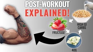 The Best Science-Based Post Workout Meal To Build Muscle (EAT THIS!)