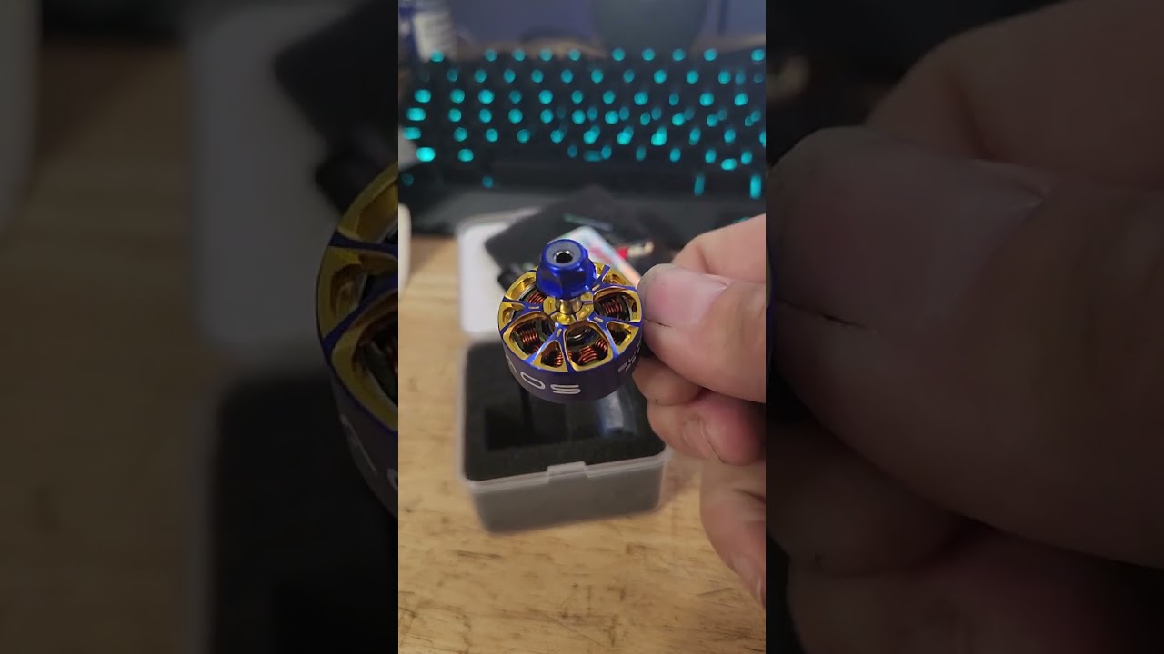 AOS SUPERNOVA rcINpower drone motor unboxing.