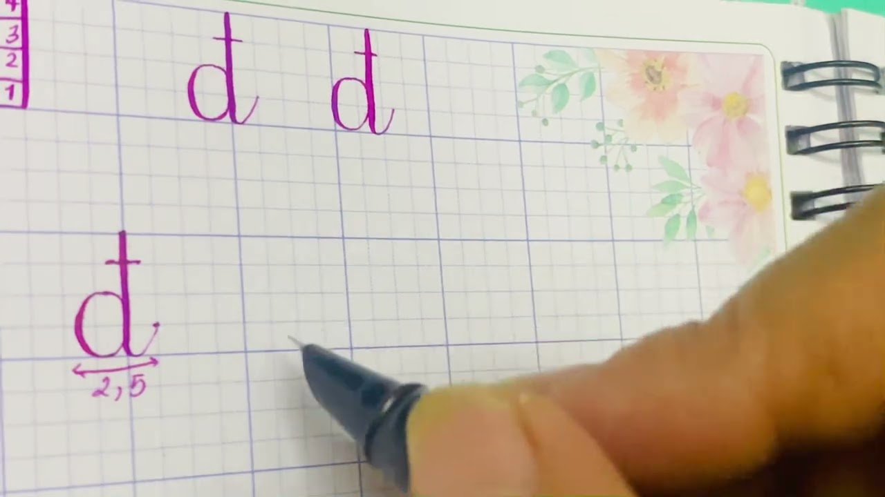 Viết chữ cỡ nhỡ: chữ đ đúng chuẩn