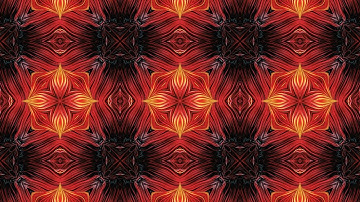 VJ Loop #113 Kaleidoscope Video Background Screensaver 1 Min