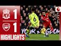 Mo Salah Scores in Premier League Draw | Liverpool 1-1 Arsenal | Highlights image