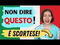 7 Espressioni SCORTESI da EVITARE in italiano per NON offendere: Impara le Alternative Cortesi! 🇮🇹