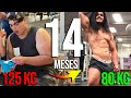 CAMBIO FÍSICO de GORDO a FLACO MUSCULOSO 💪 (ÉPICA transformación física)