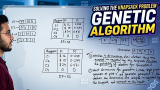 Lec: 4 Knapsack Problem Using generic algorithm | Artificial intelligence  |  bangla Tutorial (AI)