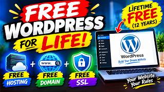 Build a WordPress Website for $0 in 2026 😱 | Free Hosting, Domain & SSL | Day 1 #webdevelopment