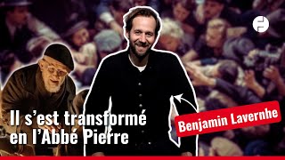 Les transformations physiques de Benjamin Lavernhe pour jouer l'Abbé Pierre de 25 à 94 ans