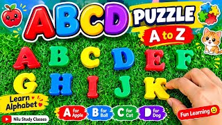 শিশুদের জন্য এবিসিডি (ABCD) বর্ণমালার ধাঁধা 🧩 | এ থেকে জেড (A-Z) অক্ষর শেখার চ্যালেঞ্জ | এবিসিডি ... screenshot 4
