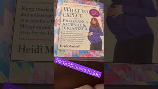 What to Expect pregnancy Journal and Organizer|
