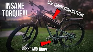 How To Build a 52V 1500W Bafang Mid Drive Ebike