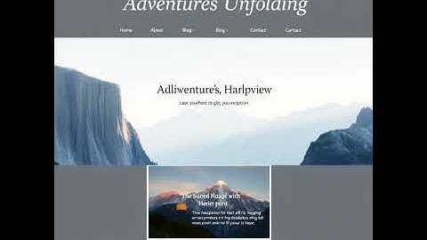 Blogging Website Design 102 Hulak Digital #staticwebsitedesign #design #webdevelopment #travel