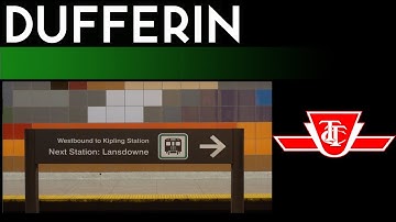 TTC Bloor-Danforth Subway - Dufferin Station Walkthrough