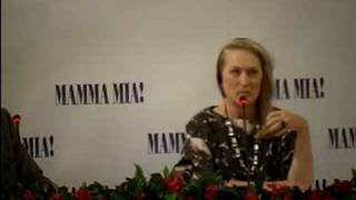 Mamma Mia Meryl Streep, Press Conference - Conferenza Stampa 3