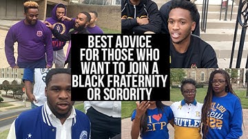How Do You Let A Black Fraternity/ Sorority Know You Are Interested In Joining?