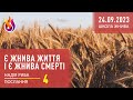 Послання | Є Жнива Життя і є Жнива Смерті | Школа Жнива | 4 | 24.09.2023 | Надія Риба