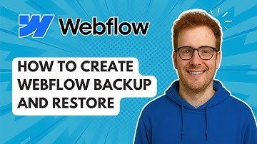 Hoe u een Webflow-back-up en -herstel maakt [Handleiding 2025]