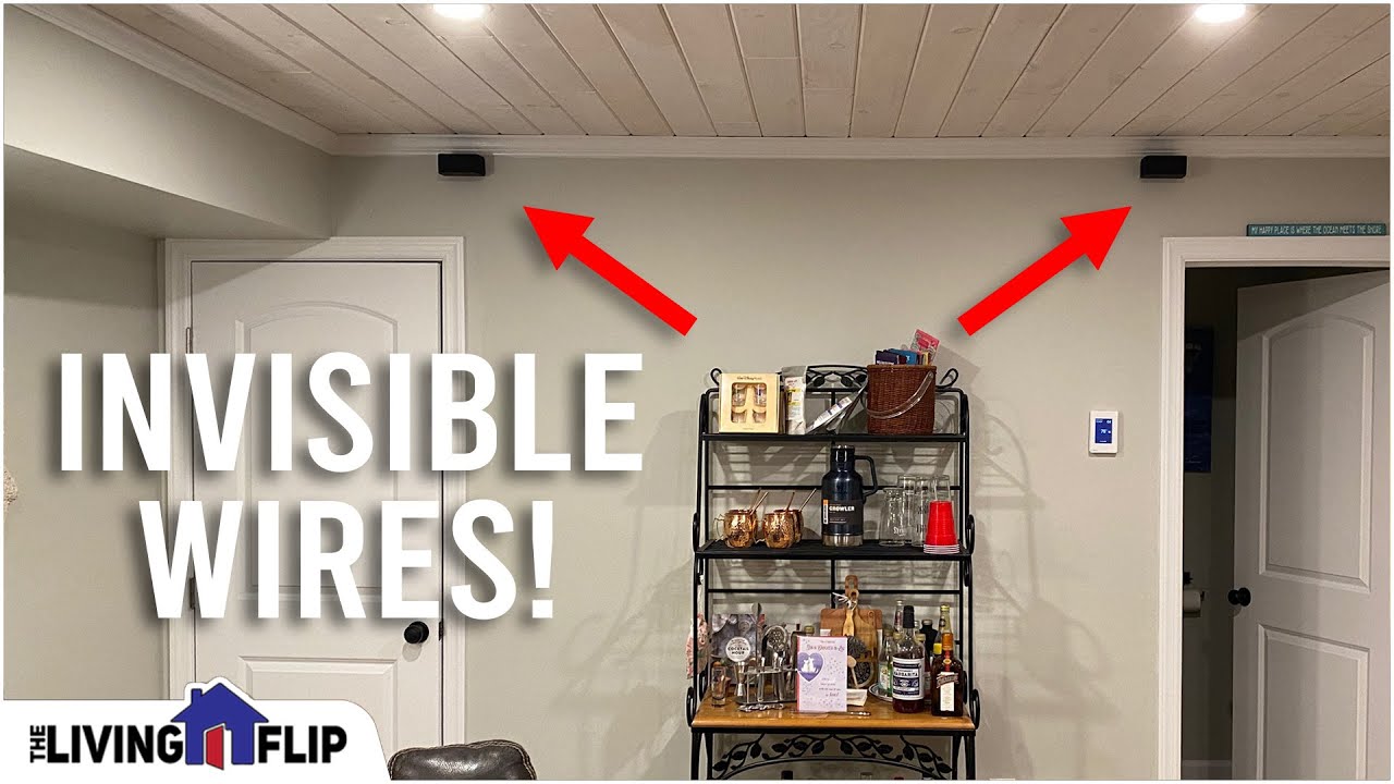 How to Hide Speaker Wire in the Home