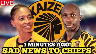 🚨BAD NEWS FOR KAIZER CHIEFS — ONE OF THEIR PLAYERS HAS SUFFERED AN INJURY. 💔⚽ screenshot 1