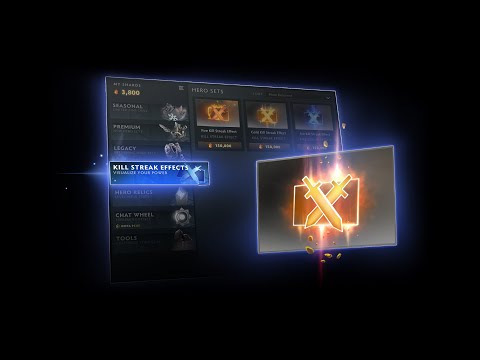 Dota 2 patch 7.31d | KILL STREAK EFFECTS - YouTube