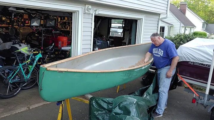Finishing the canoe after the gunnels P2