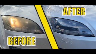 MK2 AUDI TT HEADLIGHT RESTORATION