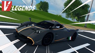 NEW PAGANI HUAYRA R! UPDATE! (Roblox Vehicle Legends)