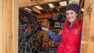 Tour of our custom bike workshop | Syd Fixes Bikes