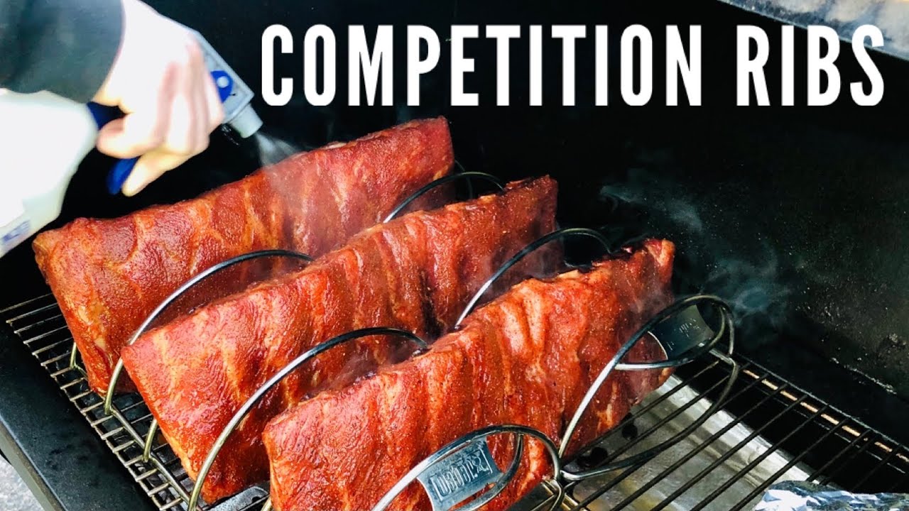 How To Smoke COMPETITION RIBS on The PK Grill YouTube