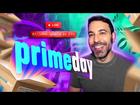 PRIME DAY AO VIVO | LIVROS COM MEGA DESCONTOS E $ORTEIO DE R$ 2 MIL