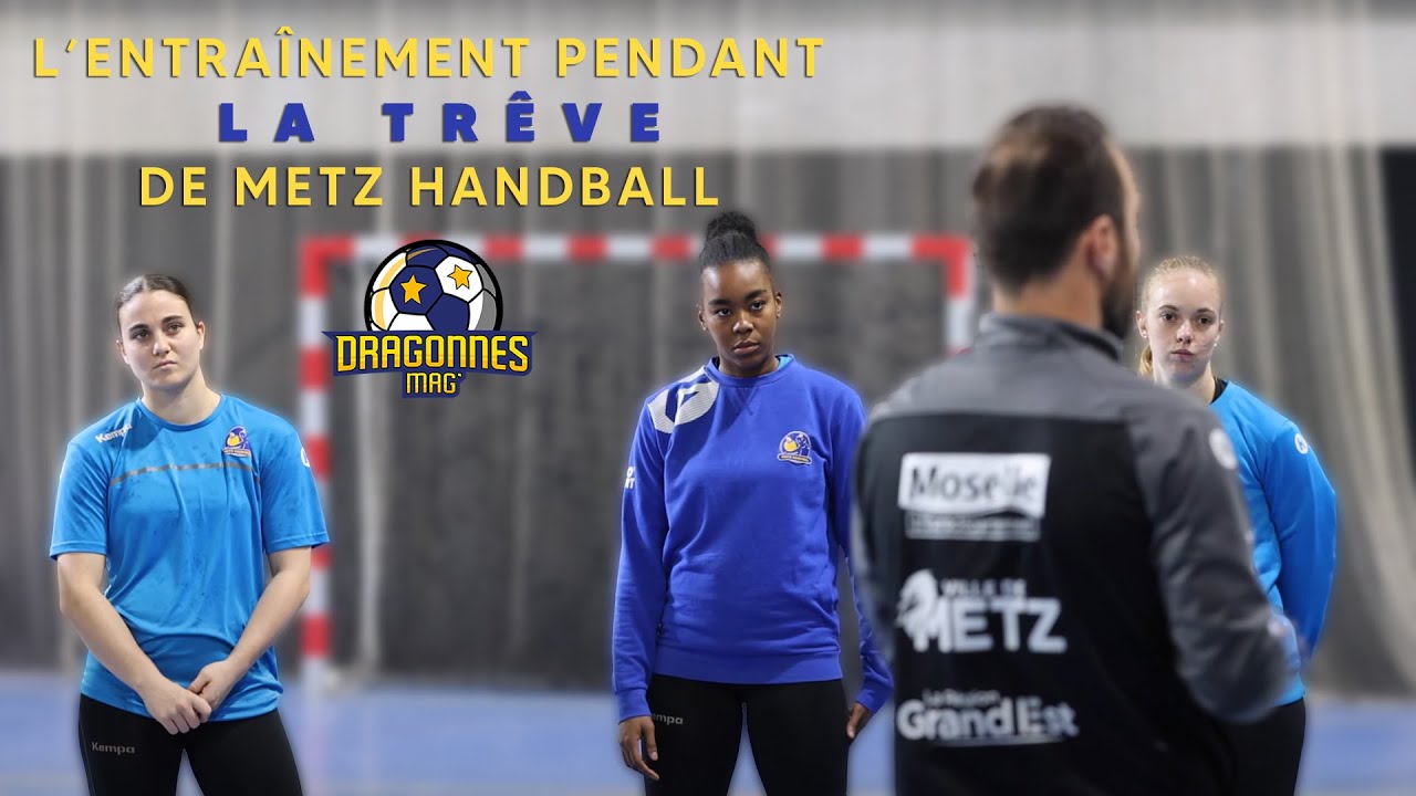 Même pendant la trêve, Metz Handball s'entraîne ! - YouTube