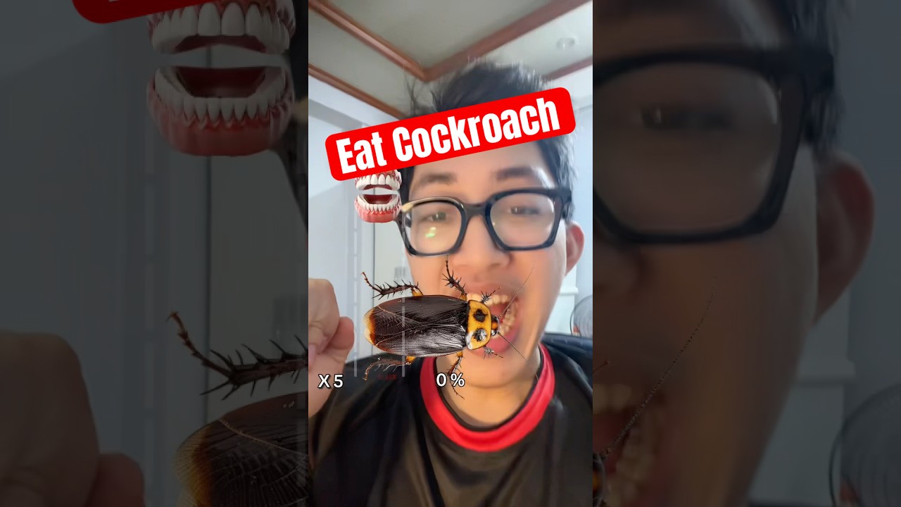 How to eat Eat Cockroach 