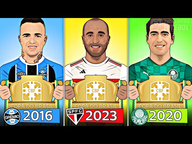 Todas as Finais da Copa do Brasil (1989 - 2022) 