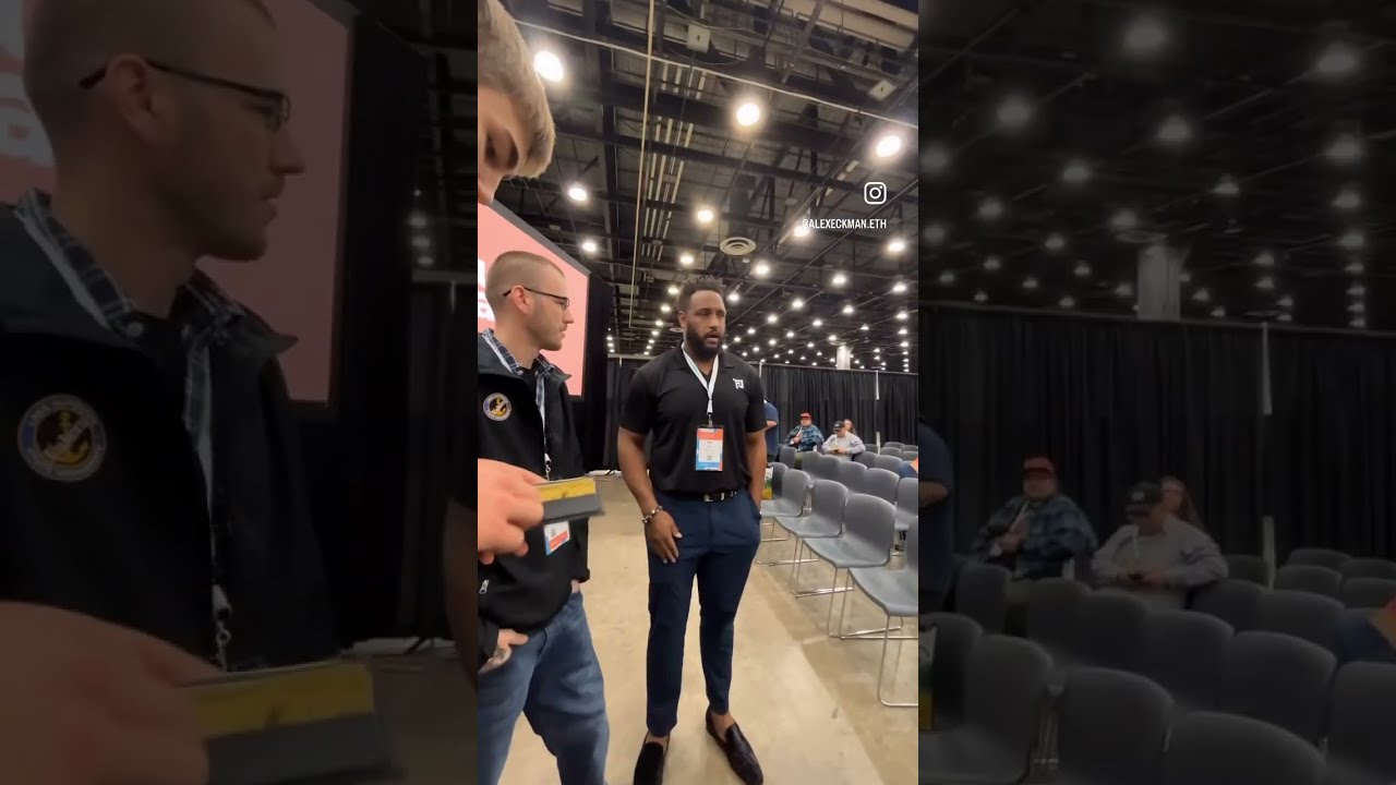 Meeting Calvin Johnson at CannaCon Detroit 2023 | High Ambitions Vlog 01