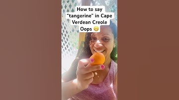 Learn to speak Cape Verdean Creole w/me. #caboverde #africa #portugal #language #languagelearning