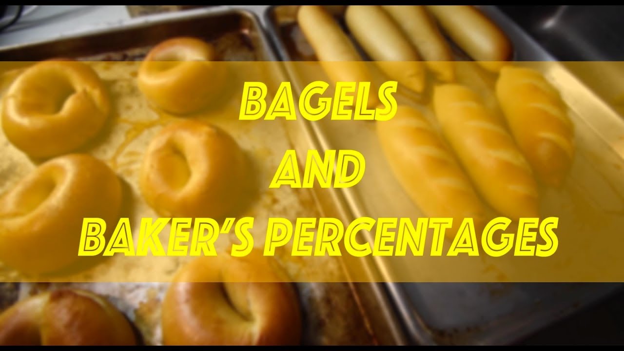 Bagels and an Intro to Baker's Percentages YouTube