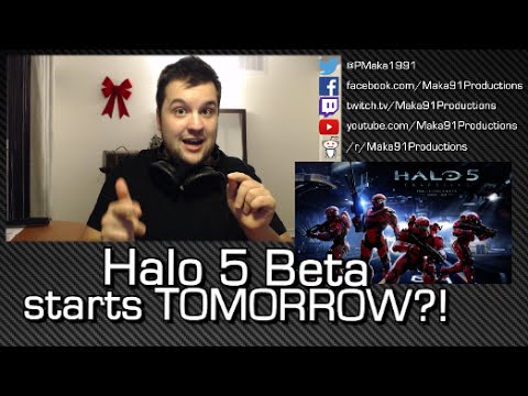 Halo 5 Beta starts TOMORROW?! - (For Xbox Dashboard Preview Members)
