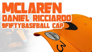 McLaren Daniel Ricciardo, 9FIFTY Adult, Baseball Cap, Orange - FansBRANDS.com
