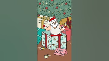 Thumbnail of Here comes Santa Claus 🍻 | Animation Meme | Holiday Cartoon #shorts #funny #animation