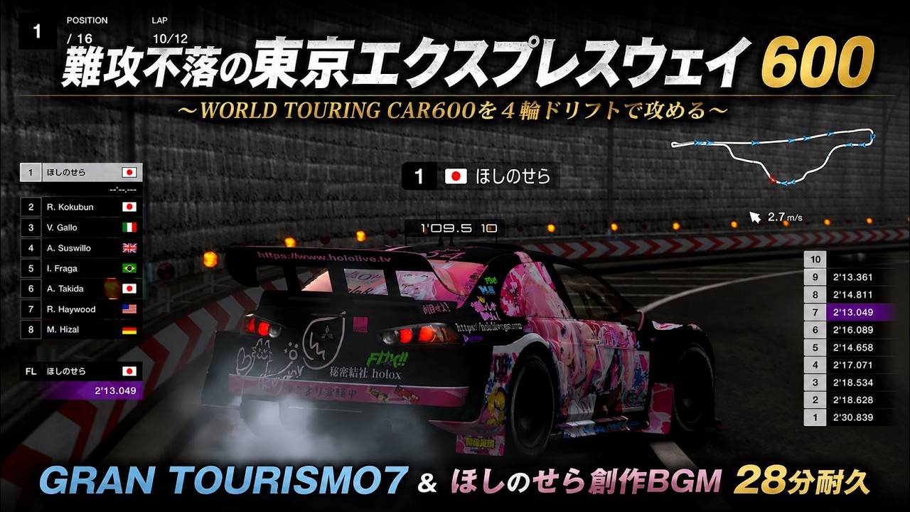 GT7 & 創作BGM pv】難攻不落の東京エクスプレスウェイ WORLD TOURING