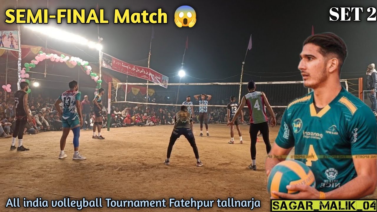 | SET 2 | Mumbai VS Punjab | 1st SEMI-FINAL | All India Volleyball Tournament Fatehpur tallnarja ||