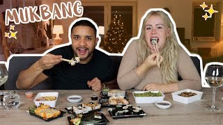 SUSHI MUKBANG  december 2019 | REBECCA DENISE