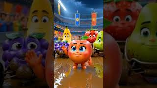 🍎 Fruit Cars Ki Dangerous Race 😱 | Amazing 3D Story
