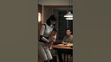 美女机器人带娃！#机器人老婆 #猫女机器人 #快成长计划 #影画演绎未来之星  #artificialintelligence #ai #sorts
