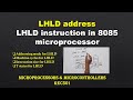 8085 Instructions LHLD In 8085 Microprocessor