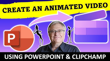 Use Clipchamp and PowerPoint to create an Animated Video (Only three steps)