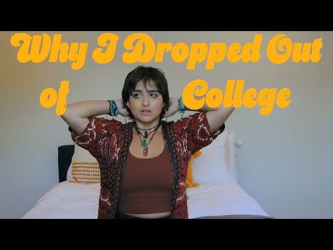 Why I Dropped Out of College - YouTube
