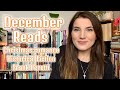 DECEMBER WRAP UP💙mixed reviews on Romance, Christmas books, and Historical fiction!