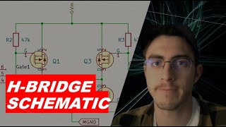 Making an H bridge Schematic in KiCad